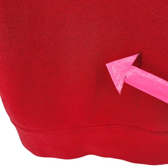 Vintage The Disney Store Adult XXL Sweatshirt Mickey Mouse 1928 Red Graphic - Picture 8 of 14